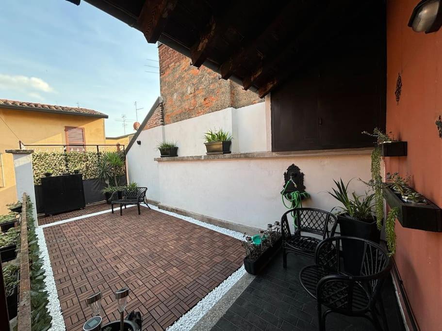 La Terrazza In Centro Apartment Treviglio Exterior foto