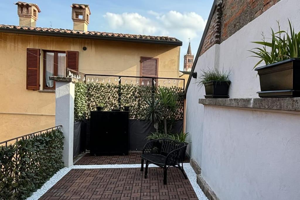 La Terrazza In Centro Apartment Treviglio Exterior foto
